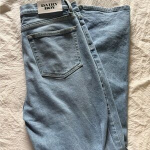 Dairy Boy Low Rise light wash jeans